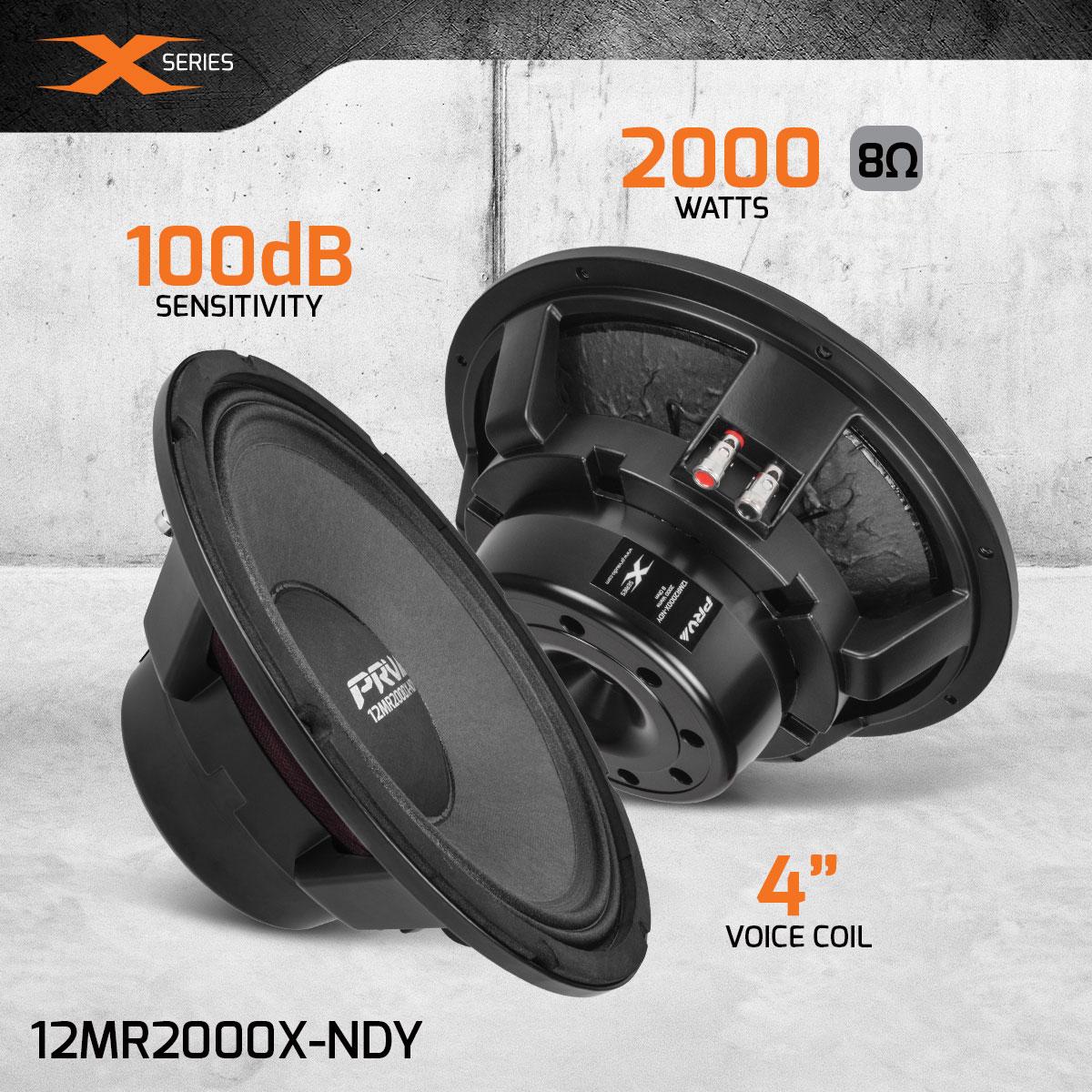 PRV Audio 12MR1200X X Series 12